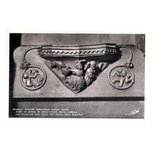 MISERICORDS, BEVERLEY MINSTER, NORTH HUMBERSIDE, YORKSHIRE. used postcard =