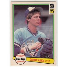 1982 Donruss baseball card 638 Danny Ainge