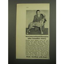 1951 Armour Dash Dog Food Advertisement - Boxer - Now International champion