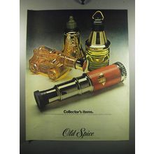 1972 Old Spice Decanter Ad - Collector's Items
