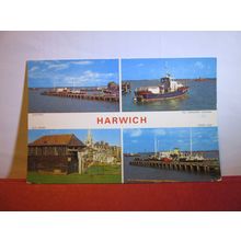 multiview, HARWICH, ESSEX. unused postcard by Jarrold #