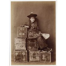 Tea Merchant Lewis Carroll Charles Dodgson 1873 Victorian Print Photo Postcard