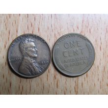 1950 USA 1 Cent Lincoln Wheat Coin
