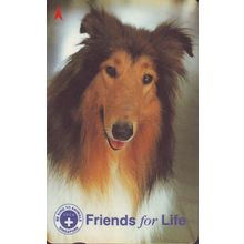 SPCA Friends For Life S'pore $3 Telephone Card (Used)