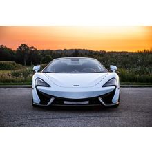 Mclaren 570s White 25 Poster Canvas Movie Film Print A0 A1 A2 A3 A4 A5 A6 Art Wa
