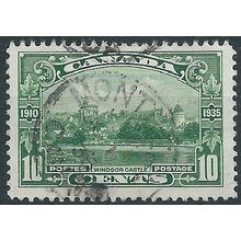 Canada 1935 SG339 10c Green Fine Used....