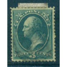 Used 158 3c George Washington Fine M00114