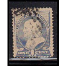 Used 212 1c Benjamin Franklin Average Plus K0177
