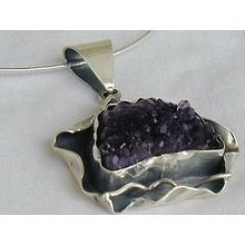 Ome Amethyst-C- necklace