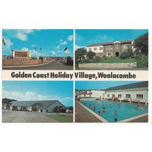 Golden Coast Holiday Village Woolacombe Devon Postcard 77887
