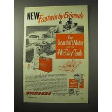 1950 Evinrude Fastwin Outboard Motor Ad