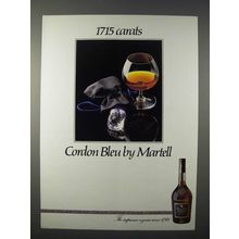 1982 Martell Cordon Bleu Cognac Ad - 1715 Carats