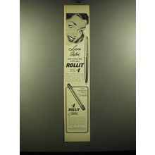 1948 Rollit Retractable and Petite pens Ad - Luxury styled