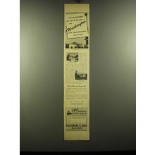 1948 Baltimore & Ohio Railroad Ad - Never before so much to see