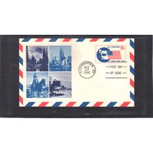 FDC UXC5 11c Flag (Cachet-U/A) CV41338
