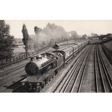 LNWR 4-6-0 Class Locomotive Vintage Train Photo