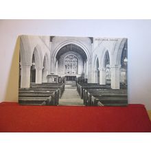 THE CHURCH, HOLT, WILTSHIRE unused antique postcard by R Wilkinson, Trowbridge =