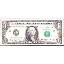 1977 USA Banknote 1 Dollar