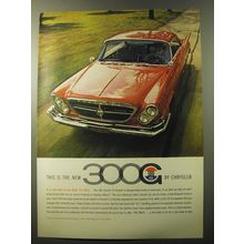 1960 Chrysler 300-G Car Advertisement - This is the new 300 G by Chrysler