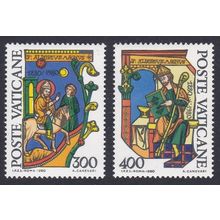 Vatican 900th Death Anniversary of St Albertus 2v 1980 MNH SG#751-752 Sc#677-678