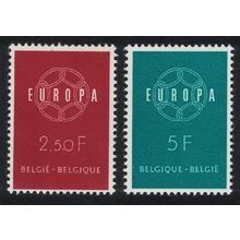 Belgium Europa 2v 1959 MNH SG#1702-1703