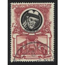 Vatican St Sylvester and Constantine's basilica T1 1953 MNH SG#182