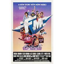 FM (1978)_2 Movie Film Poster Canvas iconic design