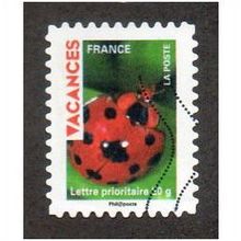 FRA 2009 (56c) 'VACANCES - LADYBIRD' FINE USED (EBID21131)
