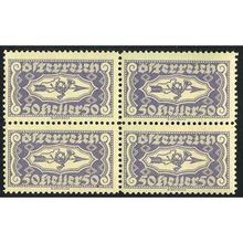 1921 Michel 417 - MNH (**) - block of 4