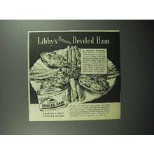 1947 Libby's Deviled Ham Ad!