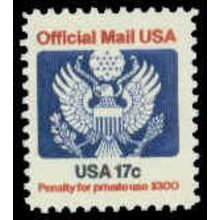O130 17c Eagle Fine MNH G0777