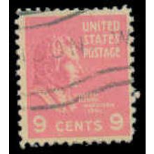 Used 814 9c William Harrison Just Clears M07893