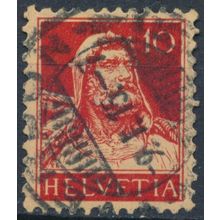 William Tell: 10c Type I - Switzerland 1914 - FH - MiNr 118I