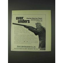 1972 Charles Daly Shotguns Ad - Over Unders