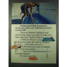 1974 Rubbermaid Bath Accessories Ad - Enjoy Bathroom