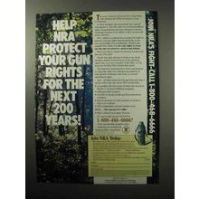 1987 National Rifle Association Ad - Protect Gun Rights