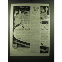 1954 Kirsch Drapery Hardware Ad - Your treasure chest of home beauty ideas