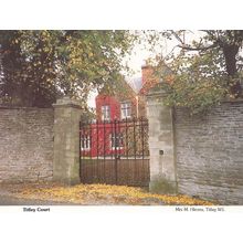 Titley Court Herefordshire Real Photo Postcard