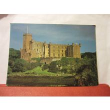 DUNVEGAN CASTLE, ISLE OF SKYE . used postcard =