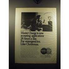 1973 Master Charge Credit Card Ad - Master Charge is now accepting applications