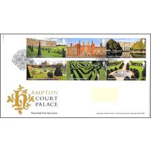 2018 GB FDC - Hampton Court Palace - Typed Address
