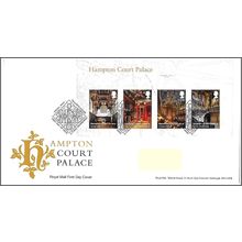 2018 GB FDC - Hampton Court Palace Mini Sheet - Typed Address
