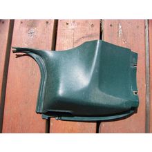 1973 74 PLYMOUTH SEAT BELT RETRACTOR COVER #3589649 LH OEM GREEN ROAD RUNNER