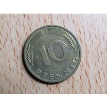 1983g 10 Pfennig Germany Coin