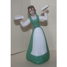 2002 McDonalds Disney's Beauty & the Beast Belle in Green Dress