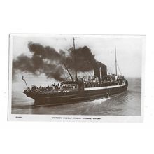 Southern Railway Turbine Steamer, Riviera, RP Postcard.