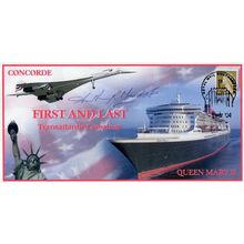 Tony Meadows Concorde Queen Elizabeth II Pilot Murderer Hand Signed FDC