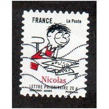 FRA 2009 (56c)(S/A) 'SOURIRES - NICOLAS' FINE USED (EBID21236)