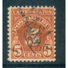 Used J83 5c Postage Due Barely Clears NA0305
