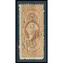 Used R47 25c Washington 'LIFE INSURANCE' Average WA1676